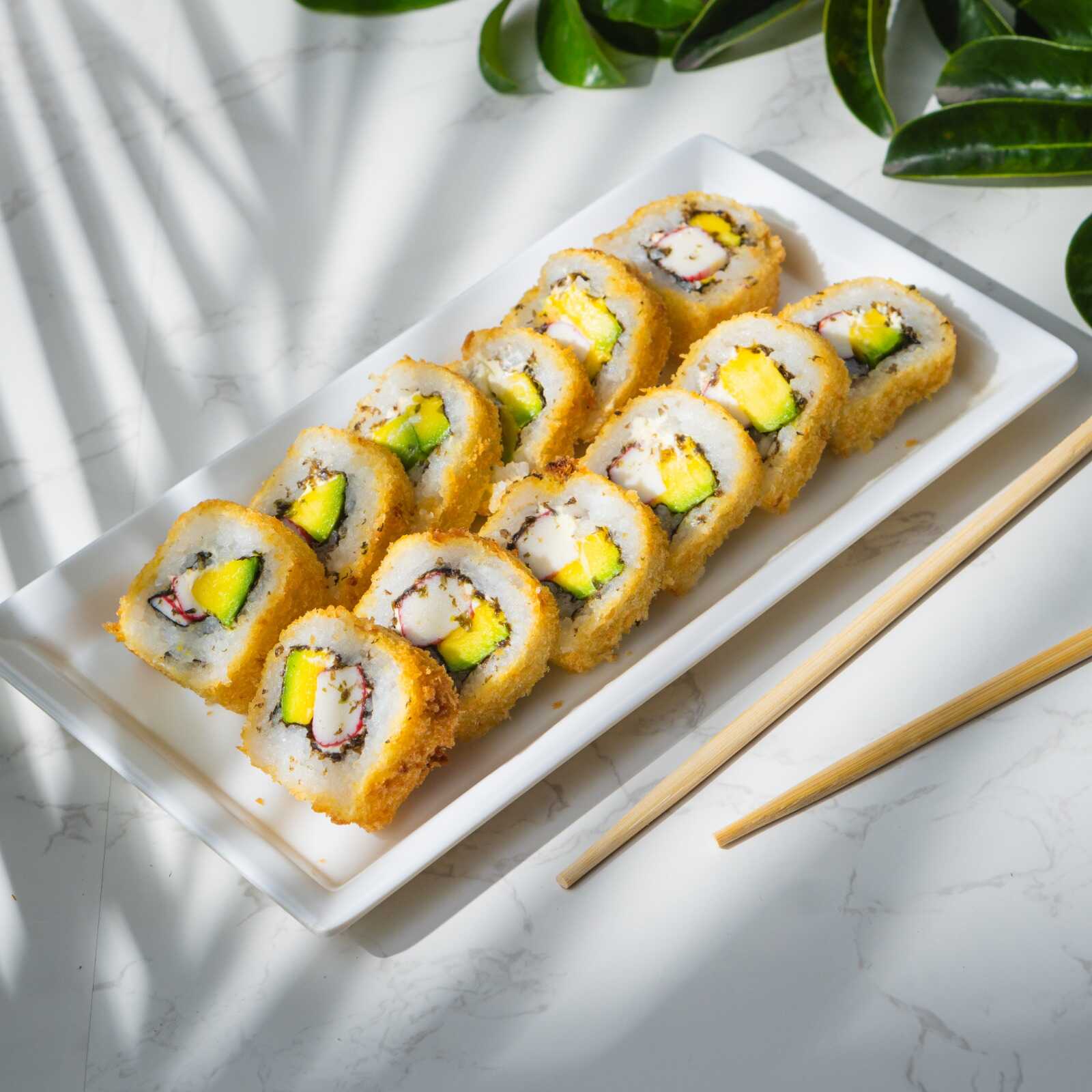 12 Bocados de Sushi Palmito