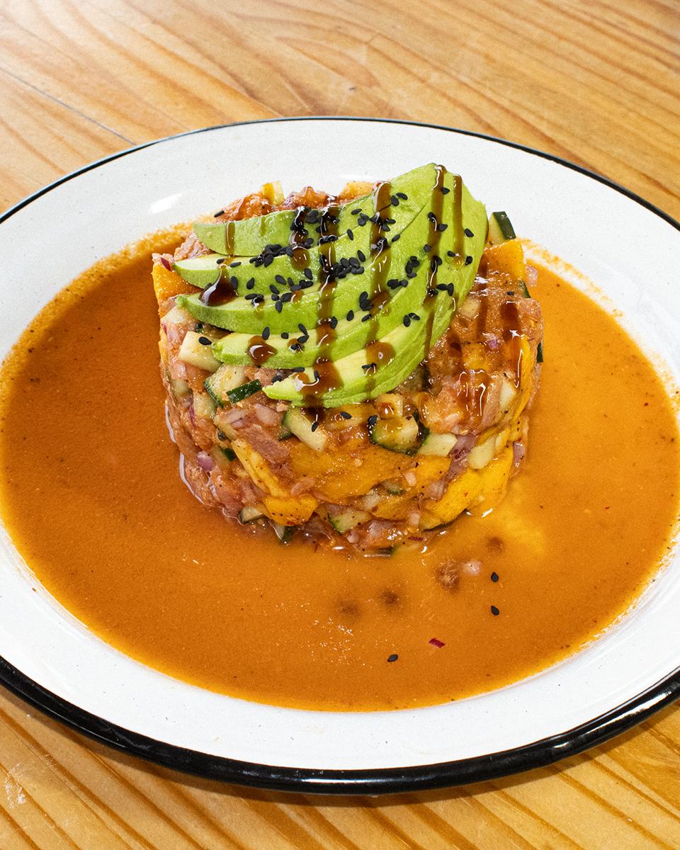CEVICHE TROPICAL MARACUYÁ PESCADO