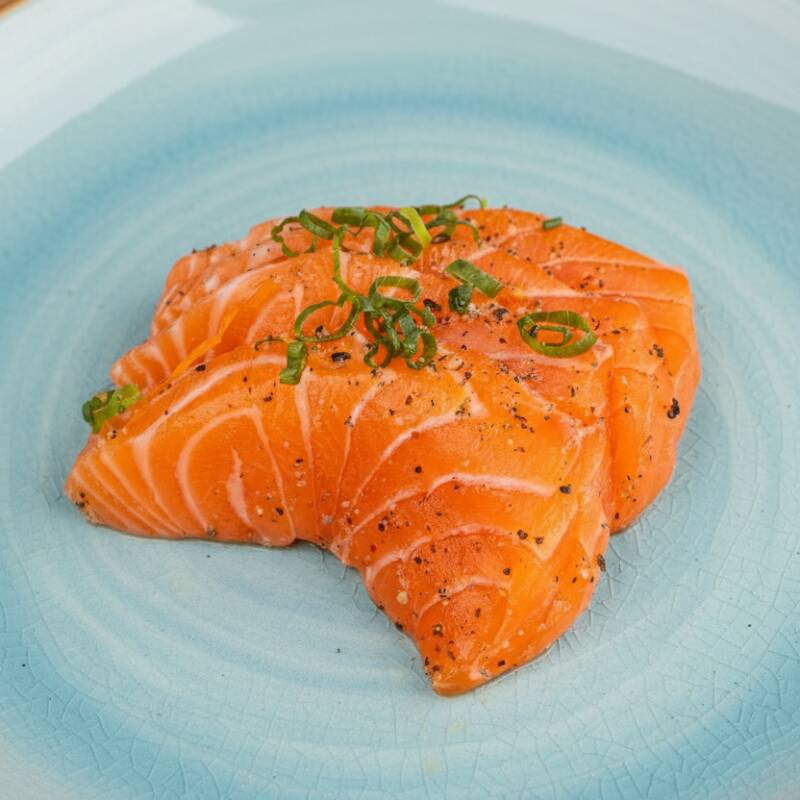 6 Lâminas de Salmão