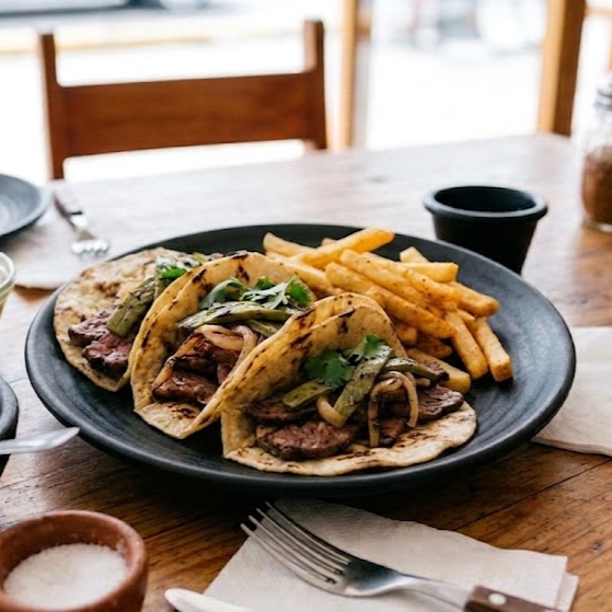 3Taco de Cecina