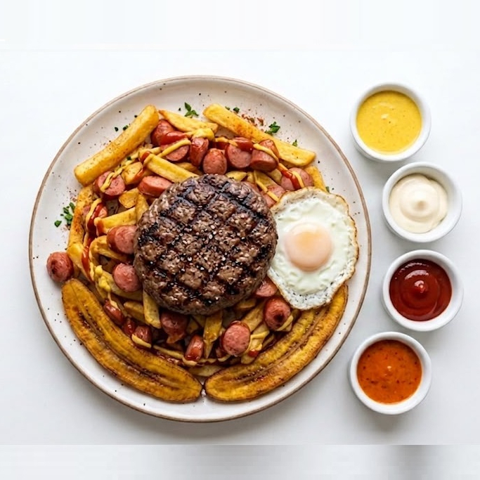Salchiburger Frankfurter a Lo Pobre