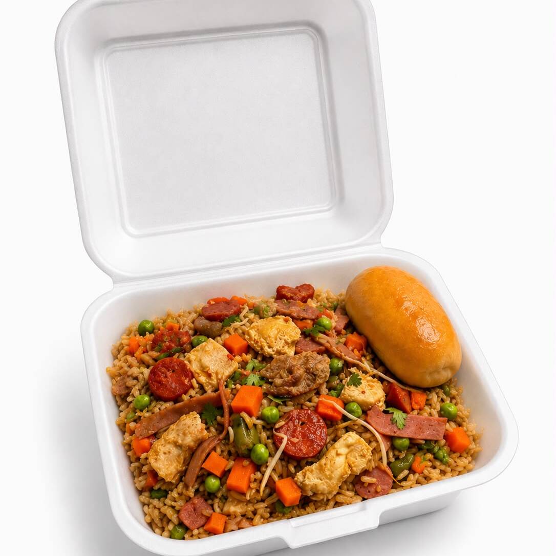 Arroz BBQ Mediano