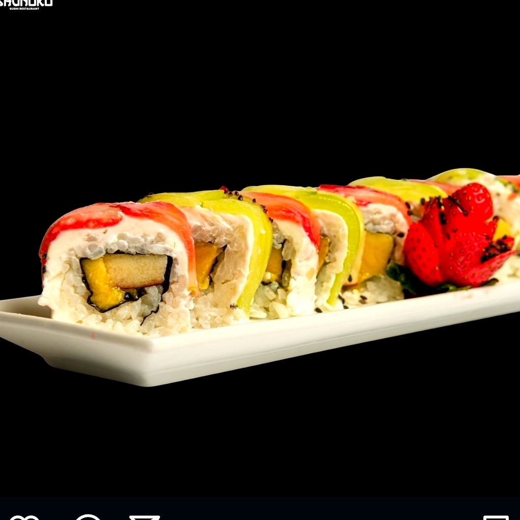 Media Orden Sushi Fresa y Kiwi