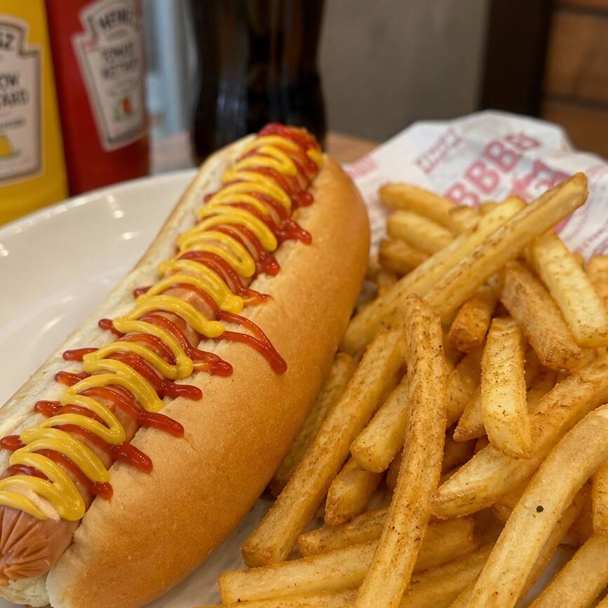 Hot Dog con Papas