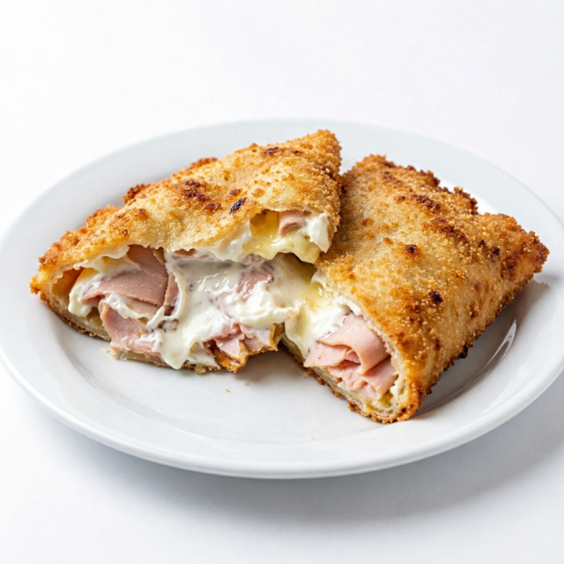 Uma opção leve e saborosa! Recheado com peito de peru desfiado e cremoso cream cheese, nosso pastel é perfeito para quem busca uma refeição deliciosa e reconfortante. Envolto em uma massa crocante e dourada.