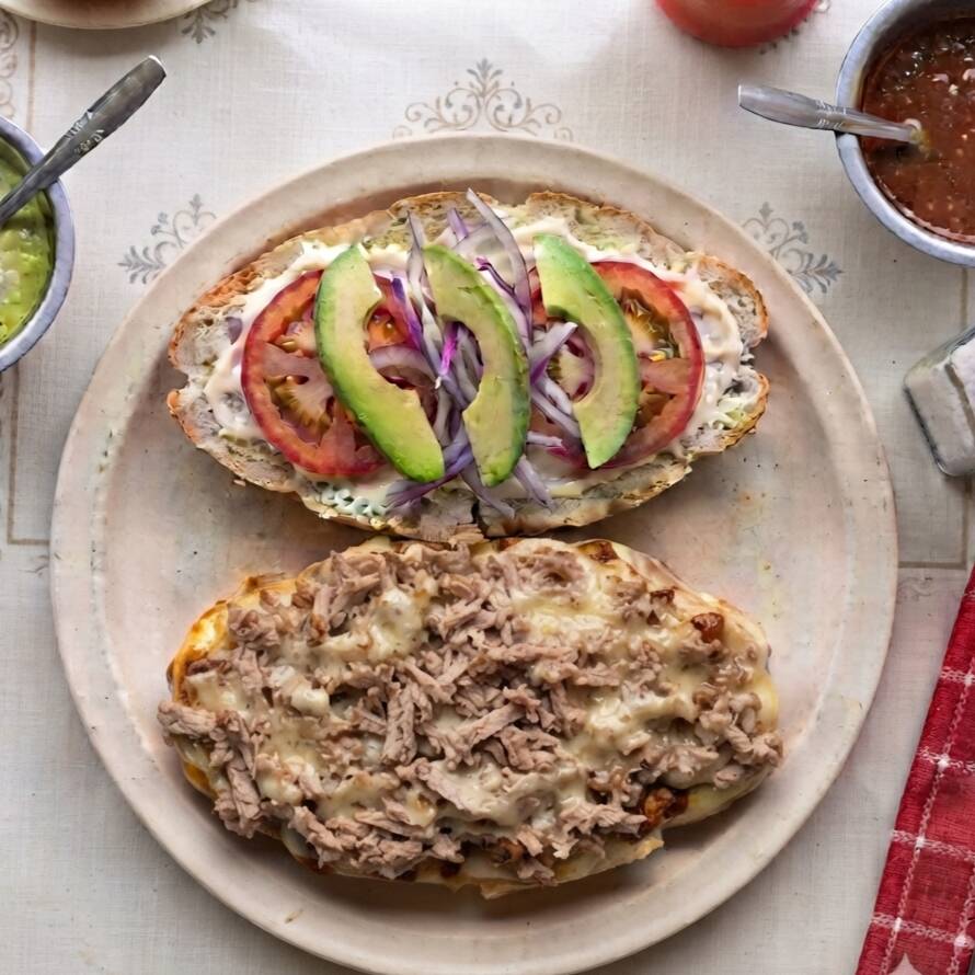 Tortas de Bistec C/Queso