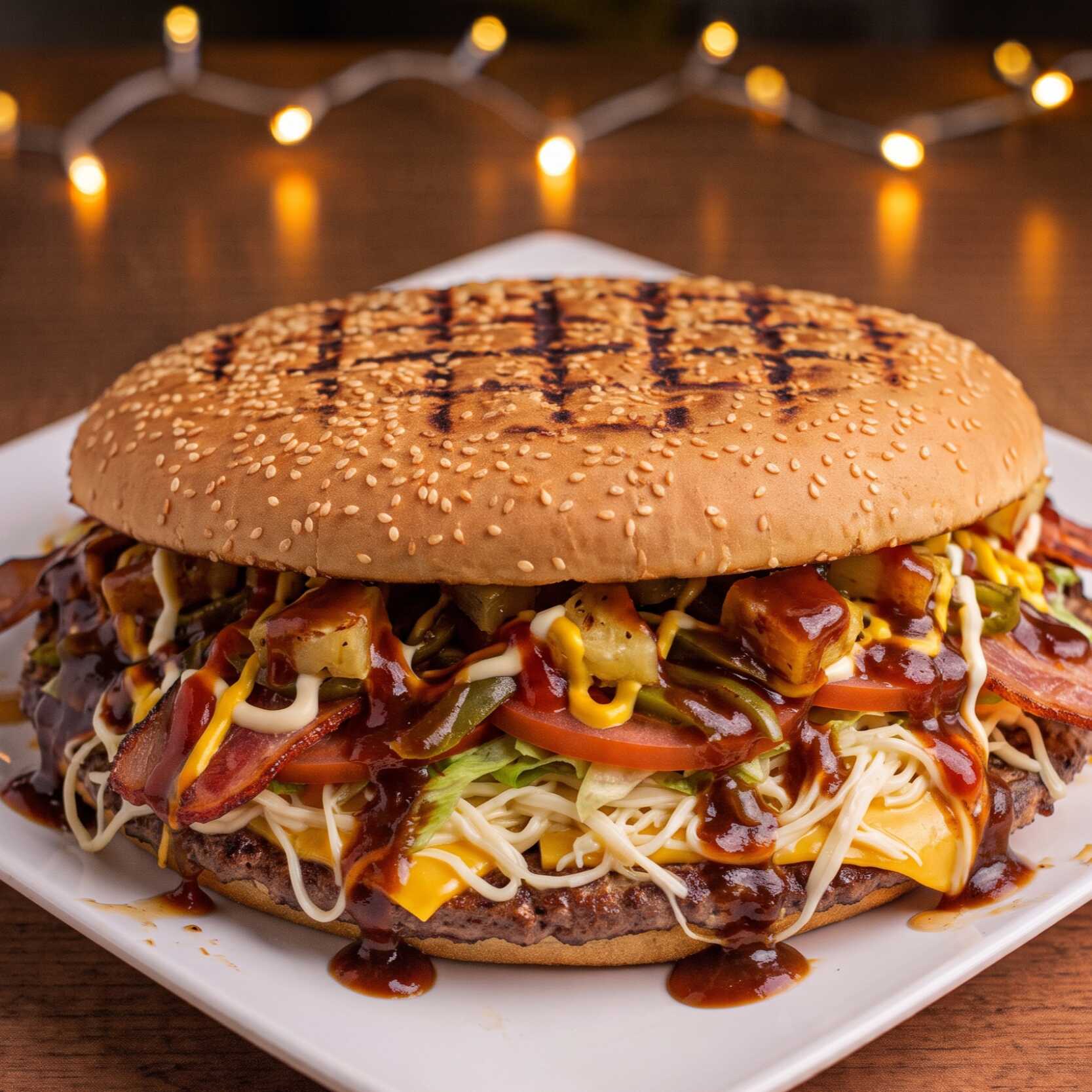 Hamburguesa BBQ