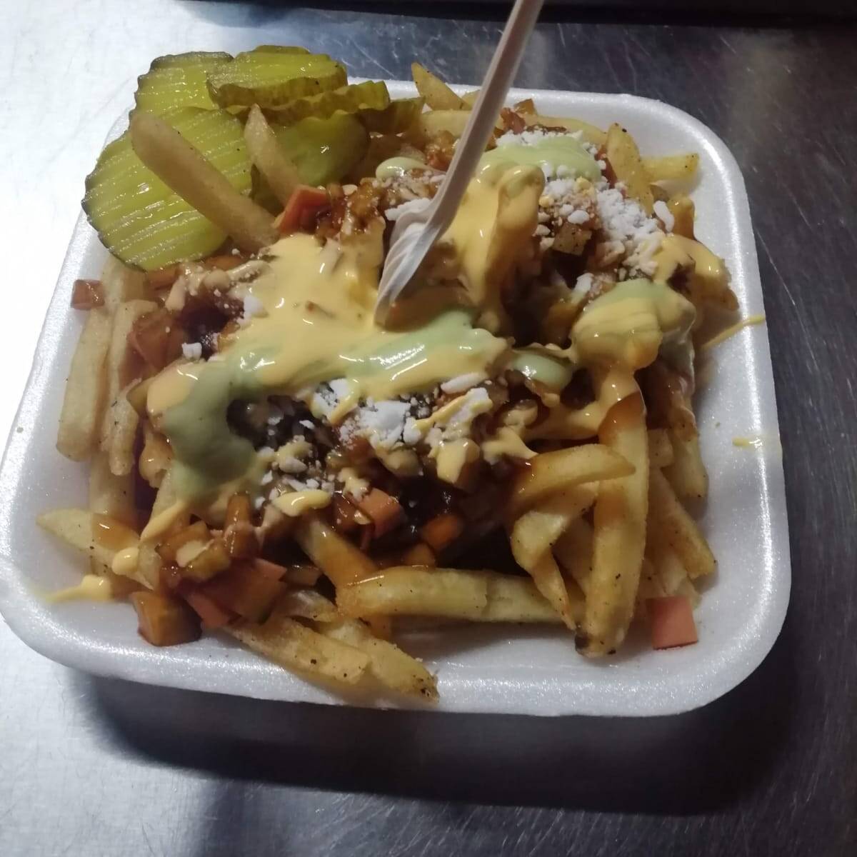 Salchipapas