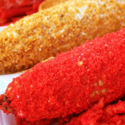 Elote con Takis, Ruffles o Doritos