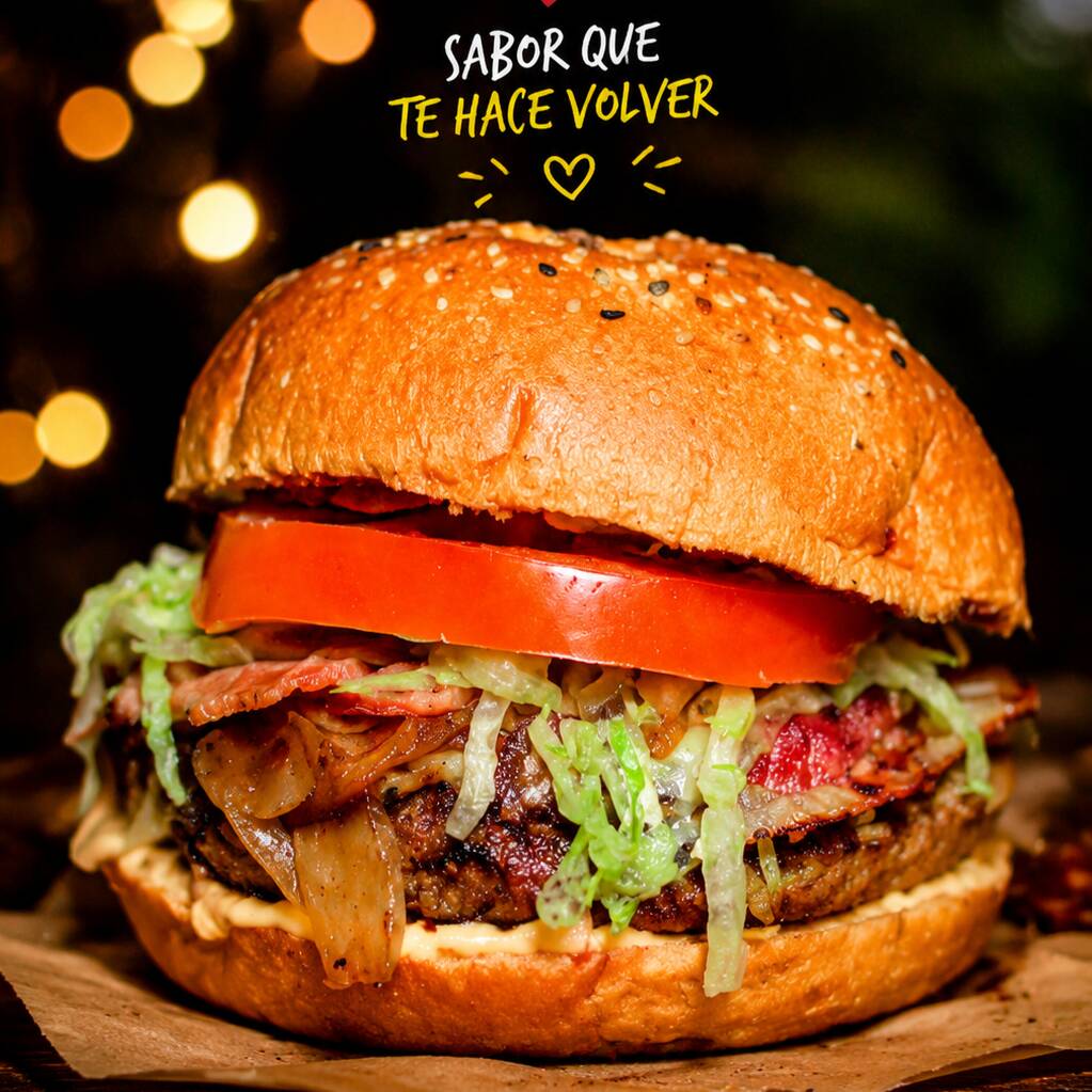 Hamburguesa Sencilla.