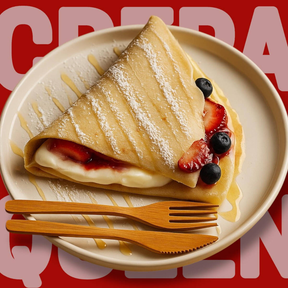 Crepa Frutos Rojos
