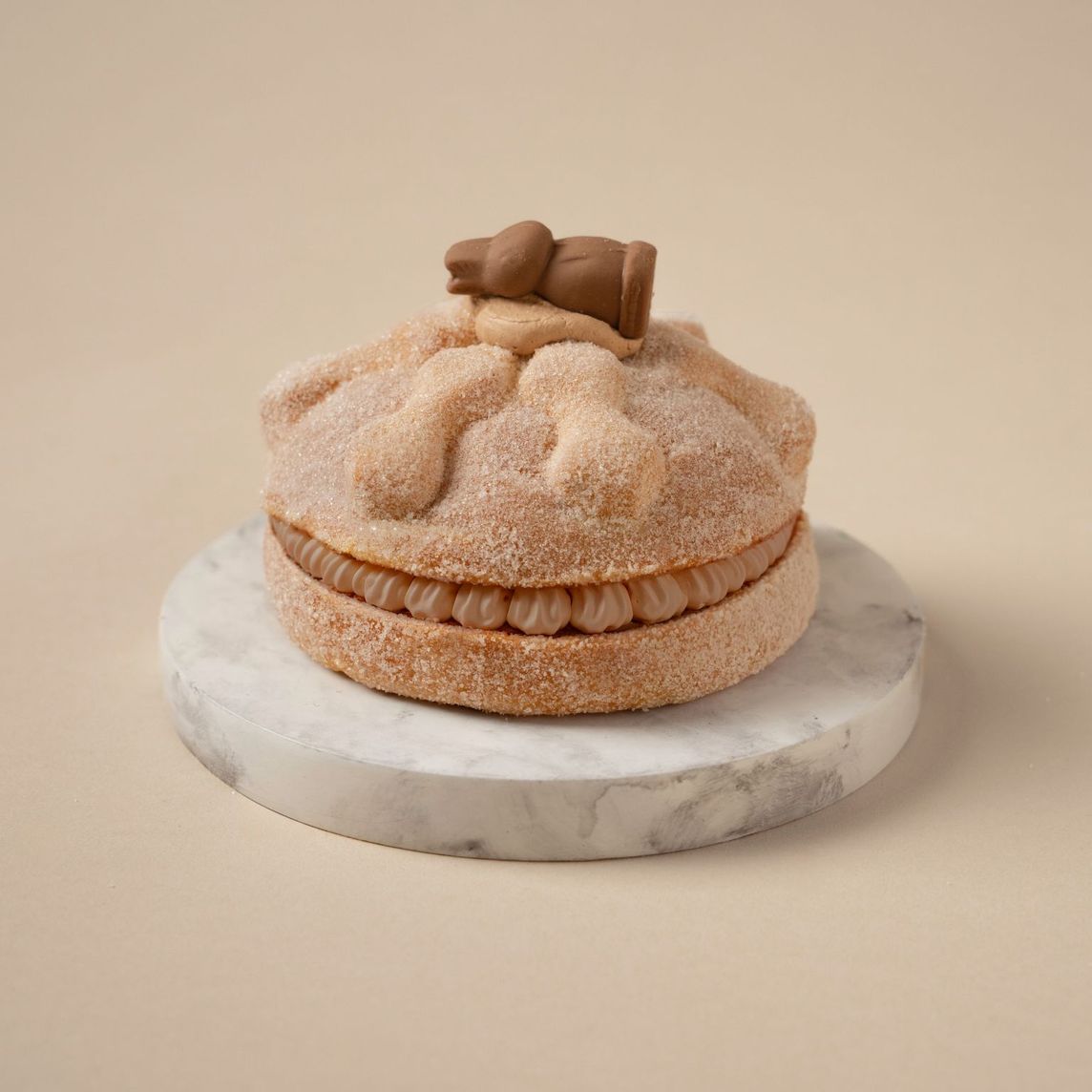 Pan de Muerto Relleno de Conejito