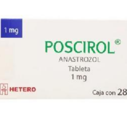 Poscirol Anastrozol 1 Mg Caja Con 28 Tabletas