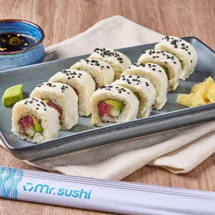 Sushi Queso Maki Atún - Envuelto en Queso con Atún