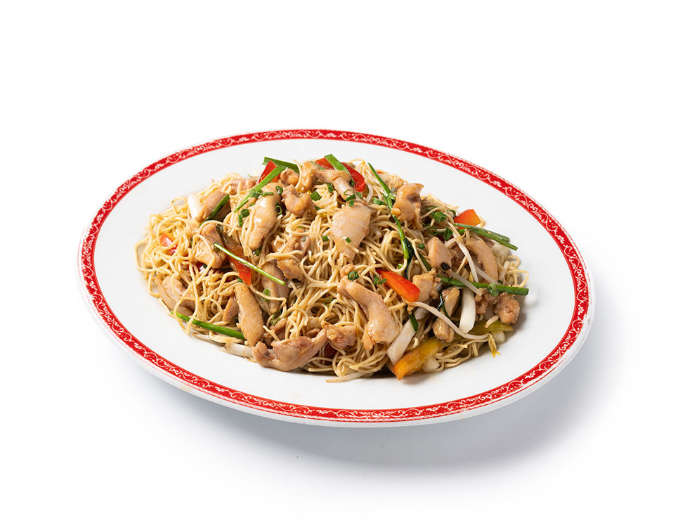 Tallarín De Pollo Con Verduras