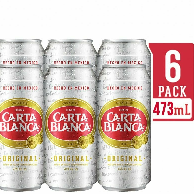 Six Carta Blanca 473 ml