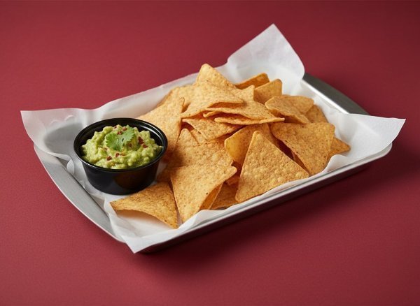 Totopos con Guacamole