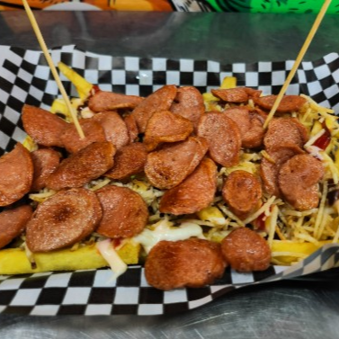 Salchipapas Sencillo