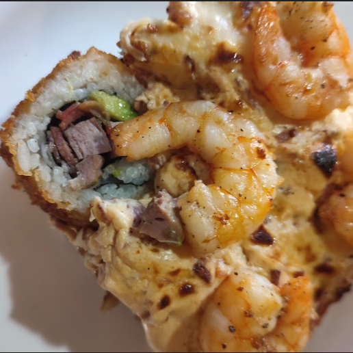 Horneadito con Camarón