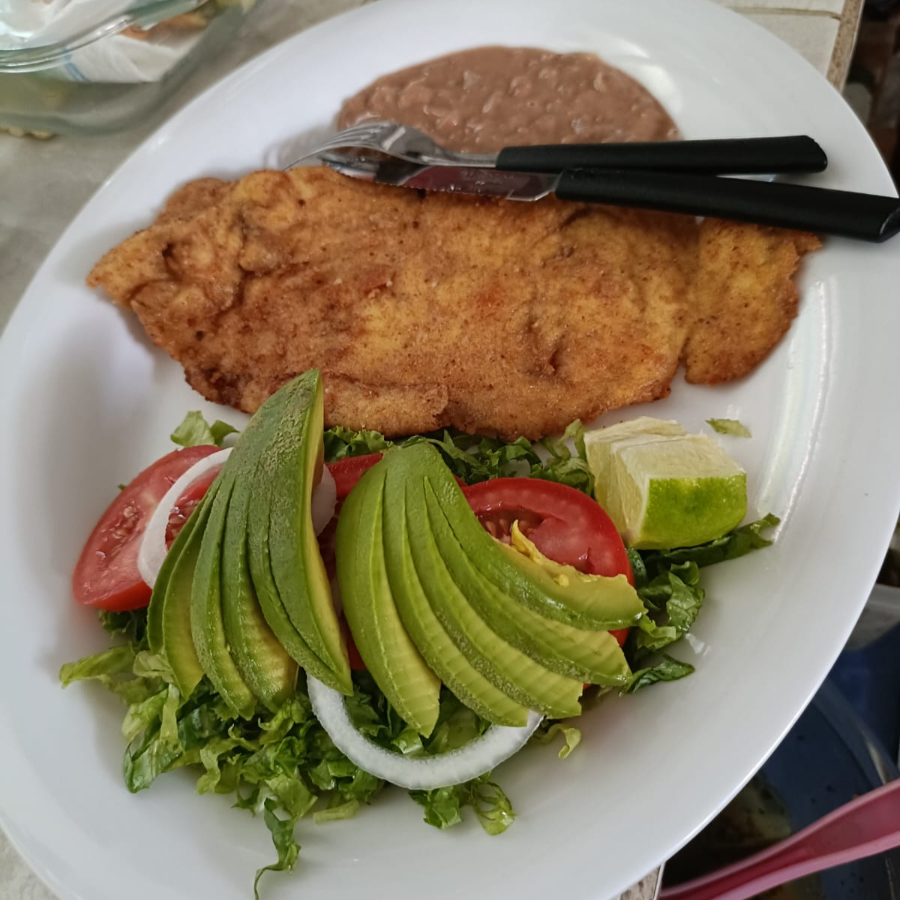 Milanesa en Bisteck