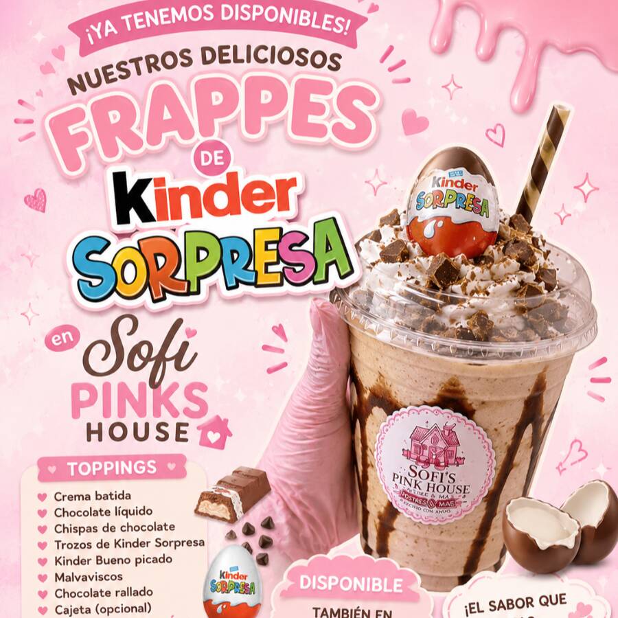 Frappé Kinder Sorpresa (16 Oz)