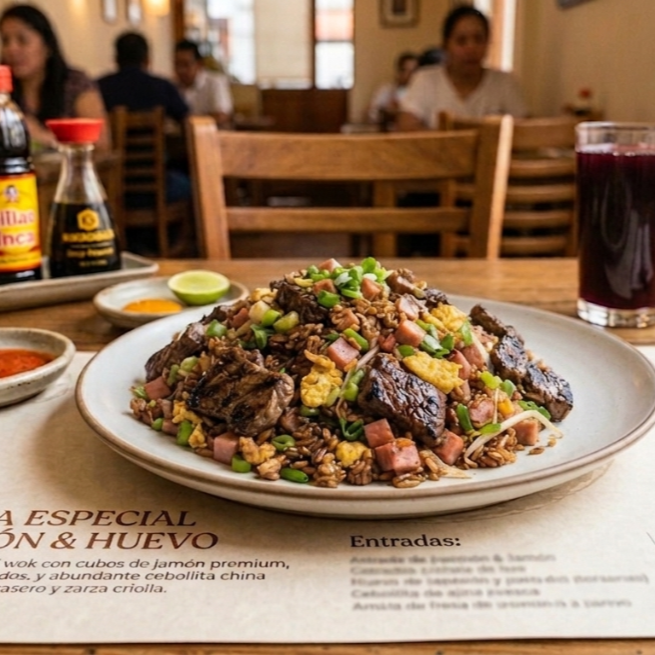 Chaufa de Carne "Con Estilo"