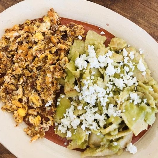 Huevo con Chorizo y Estrujada