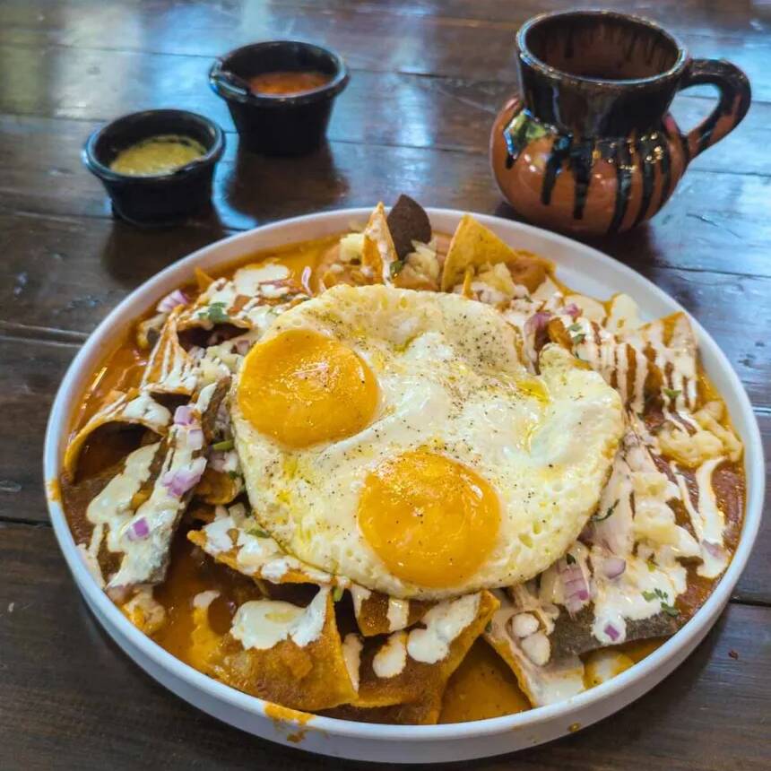 Chilaquiiles XL verdes