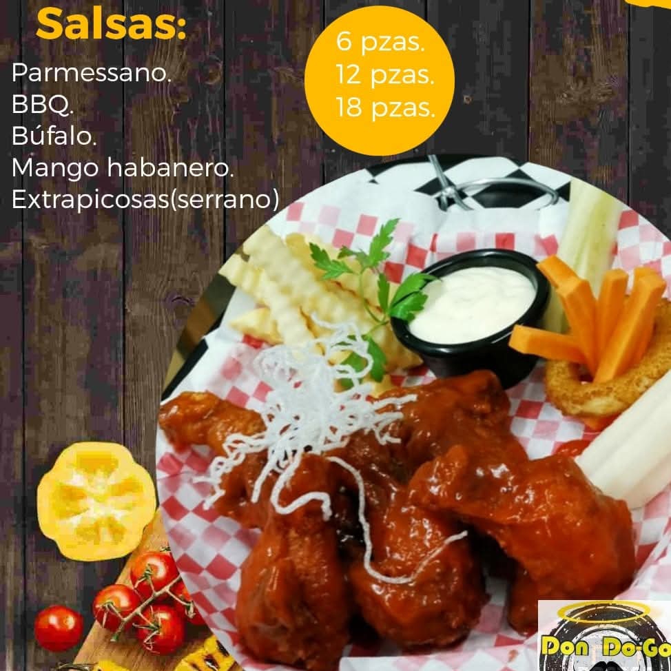 6 Piezas de Alitas
