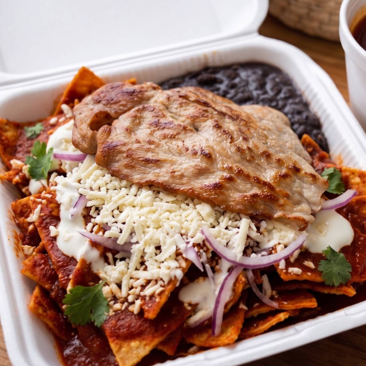 Chilaquiles Rojos