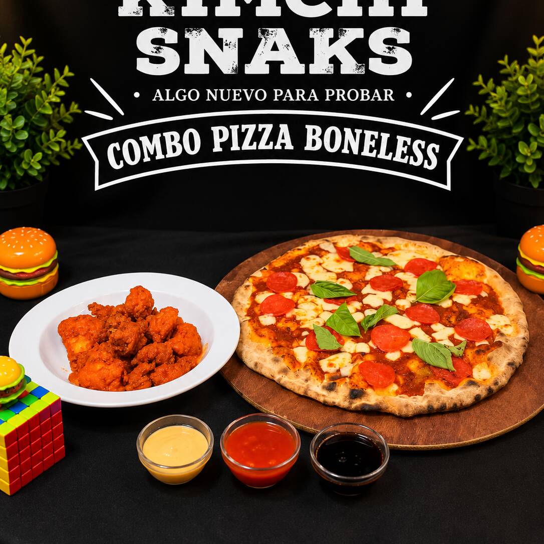 COMBO PIZZA BONELESS .