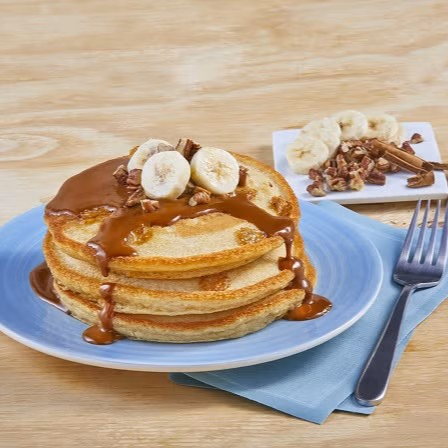 Hotcakes Platano y Cajeta
