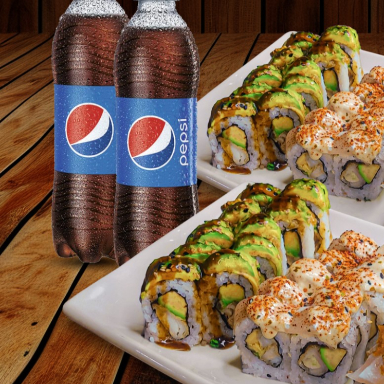 48 Makis + 2 pepsis