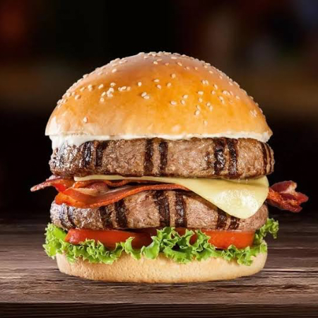 Hamburguesa Sencilla Doble Carne