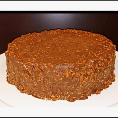 Snow Cake Mediano Magno de Chocolate Crujiente