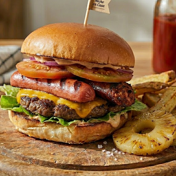Hamburguesa Glotona Jr Arrachera