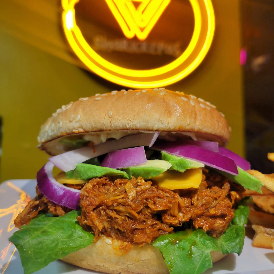 Hamburguesa de Cochinita