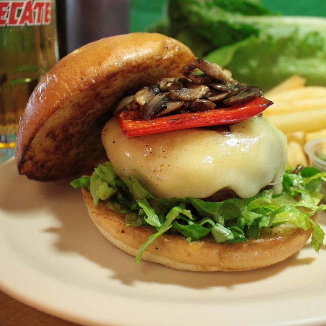 Hamburguesa de Portobello