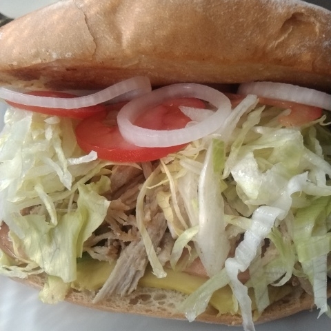 Torta de Pierna Grande.