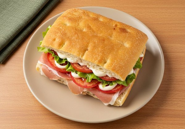Focaccia Prosciutto
