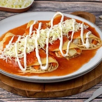 Enchiladas Rojas