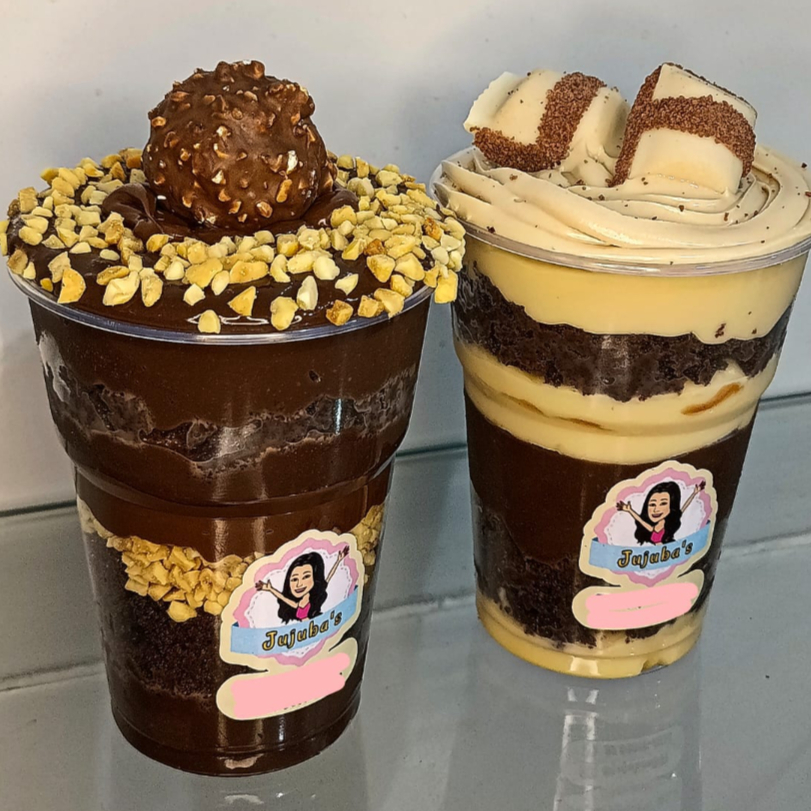 São 2 Copos da Felicidade com sabor a sua escolha por um único precinho. Escolha os seus favoritos.