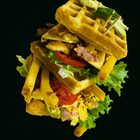 Waffle salado big chou