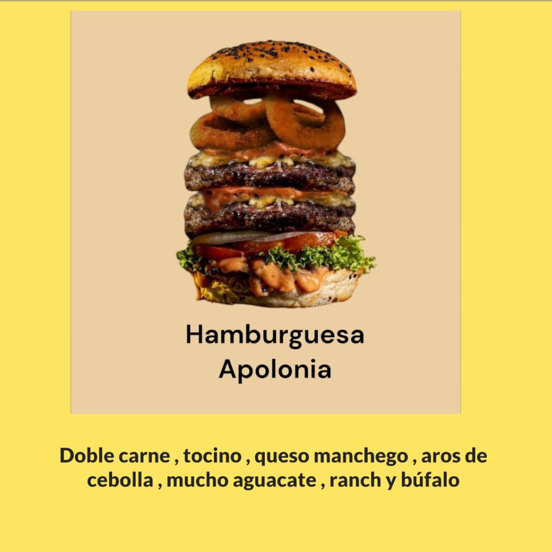 Hamburguesa Apolonia