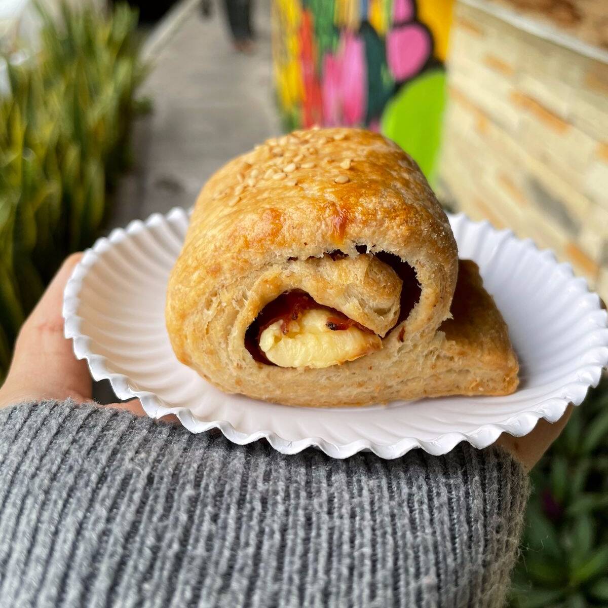 TAQUITO DE JAMON CON PHILADELPHIA