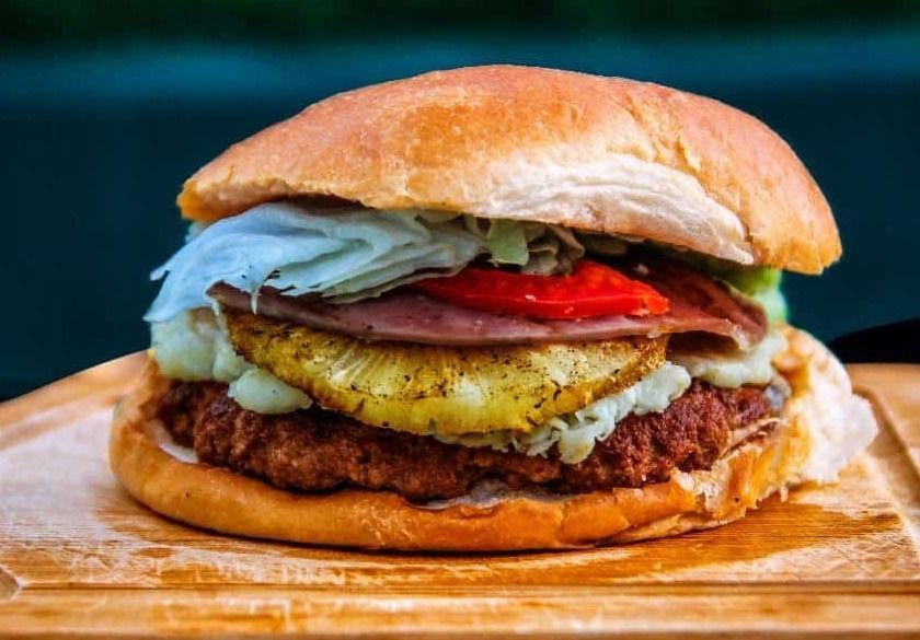 Hamburguesa Hawaiana
