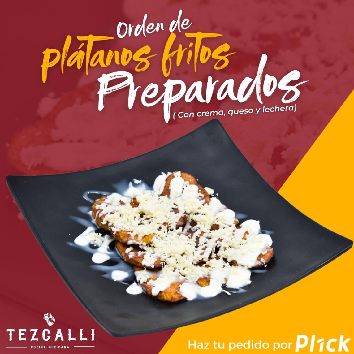Orden de platanos fritos