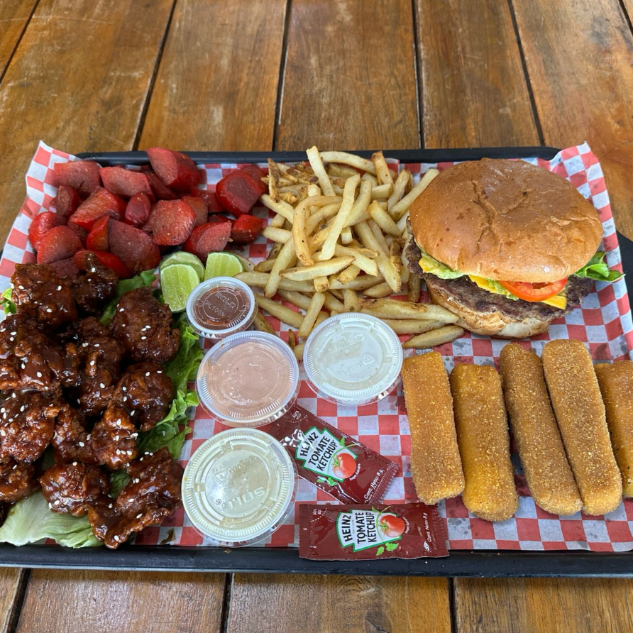 Chanos Box con Hamburguesa