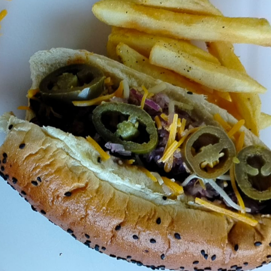 Hot dog Chilli beans