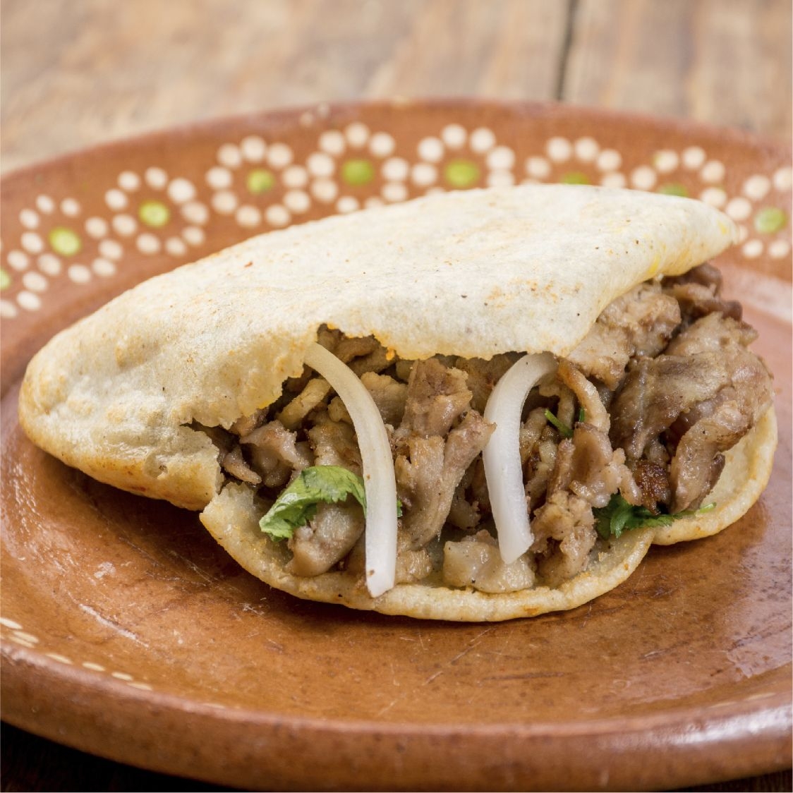 Gordita de Bistec Asado